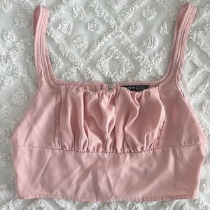 SALE SALE Pink Corset Crop Top SALE SALE